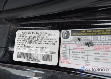 2018 Nissan 370Z Touring from USA, damaged, VIN JN1AZ4FH2JM520261